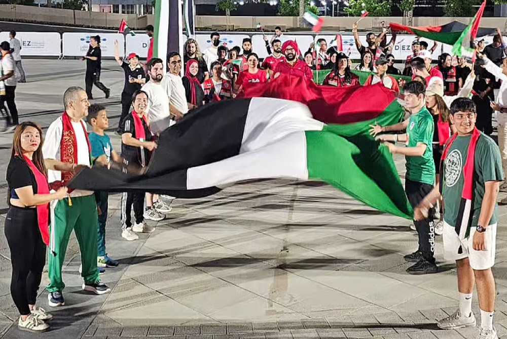 Families, children light-up Dubai streets during Spirit of the UAE Walk